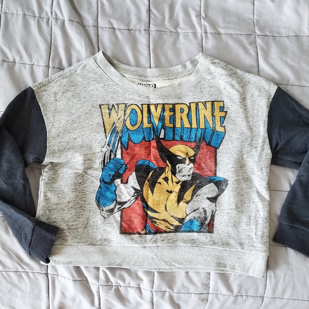 Marvel X-Men Wolverine Sweatshirt Pullover